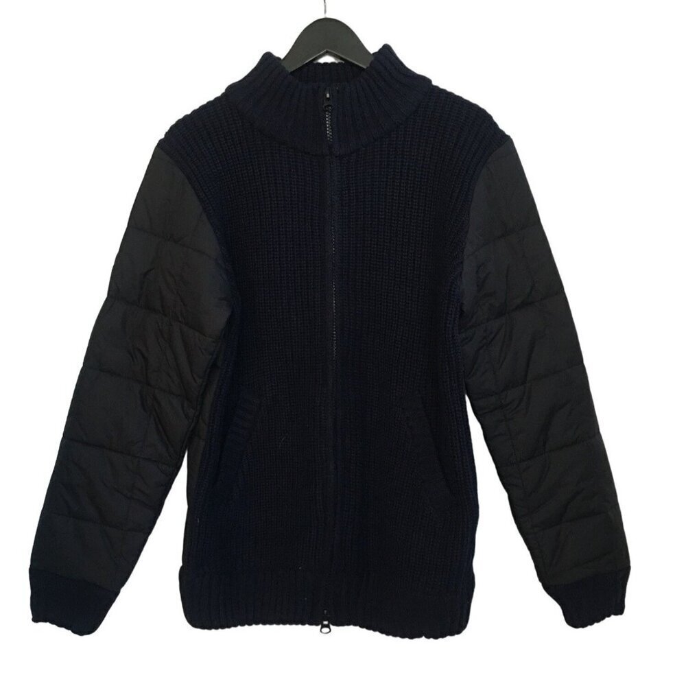 Voshon  Black/Dark Blue  XL Polyester and nylon Jacket